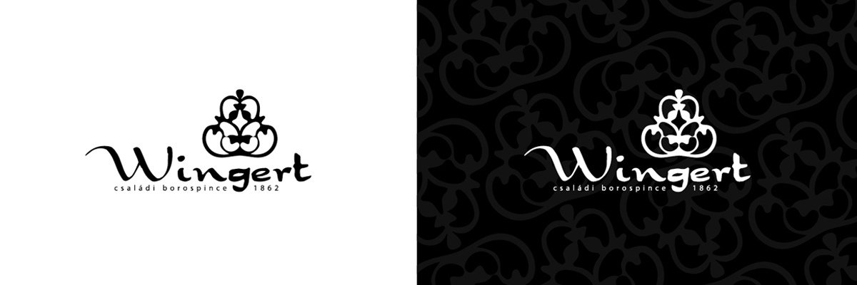 Wingert családi pincészet - logo, webdesign, boroscímkék